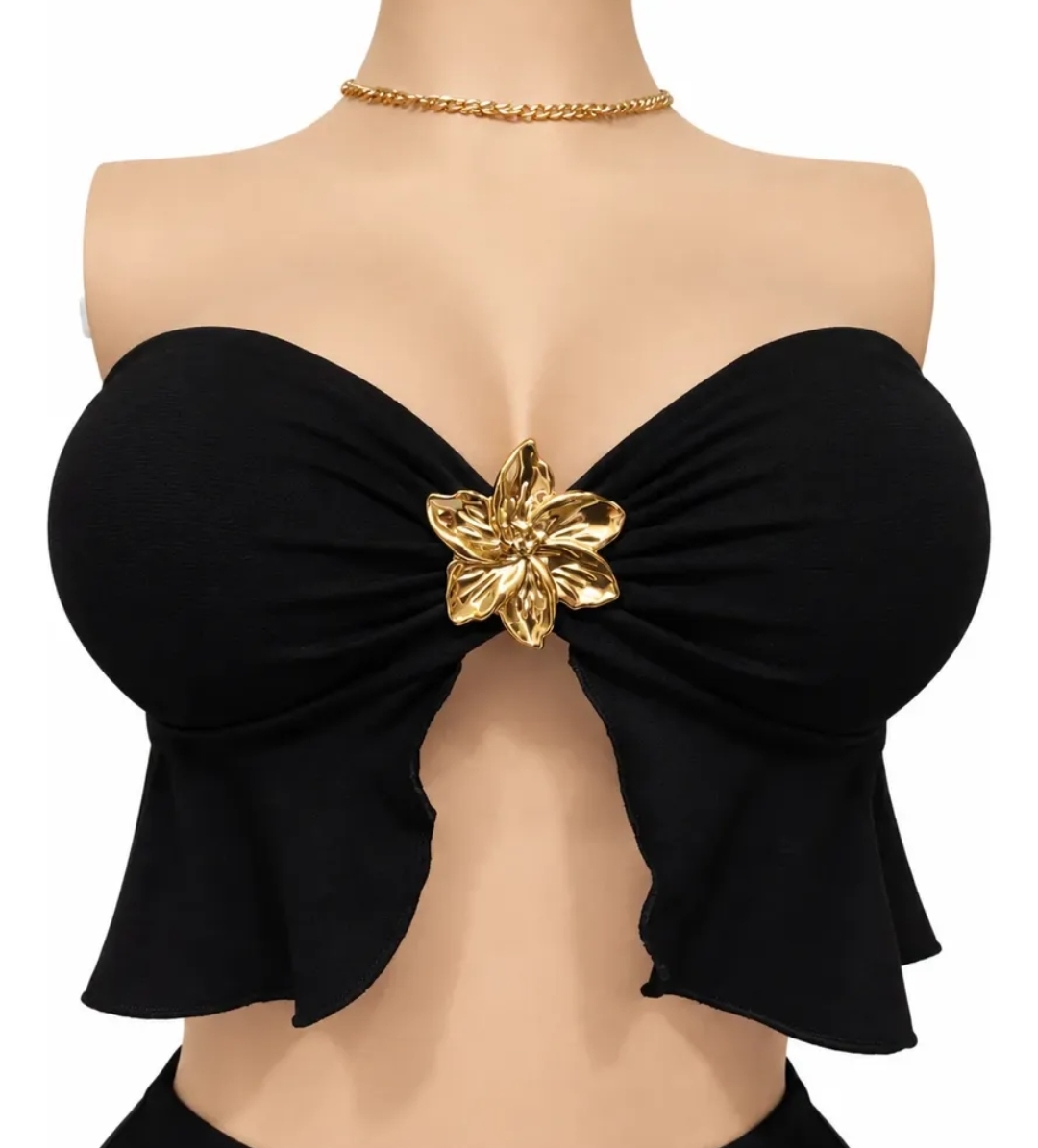 CROP TOP BRASILEÑO NEGRO AJUSTE PERFECTO.2